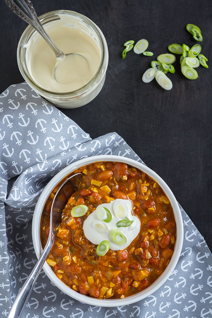 Vegan Fuji Slow Cooker Pumpkin Chili