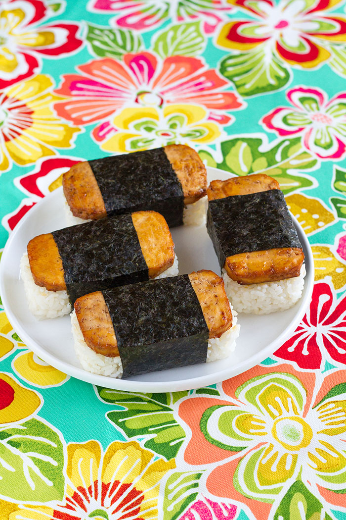 Tofu Spam Musubi