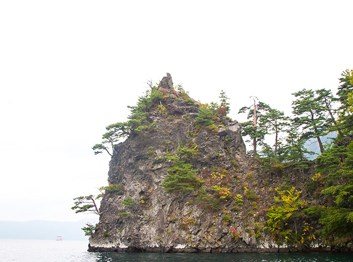 Cliffs around Lake Towada