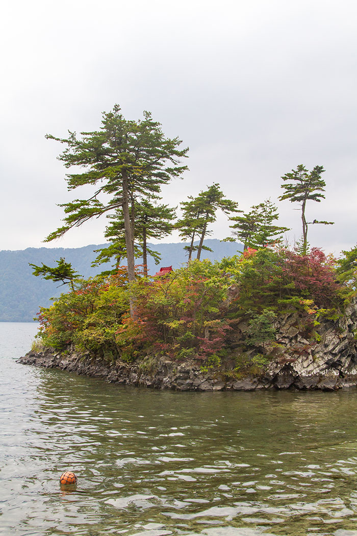 Little Island in Lake Towada