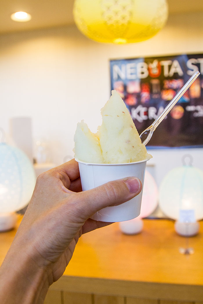 Orin Apple and Fuji Apple Sorbet