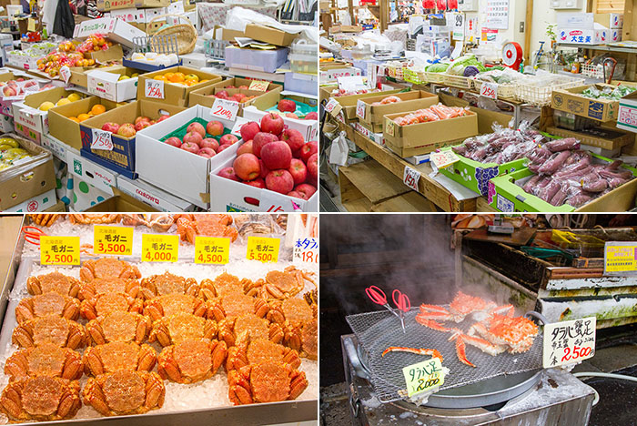 Shopping at the Hakodate Morning Market