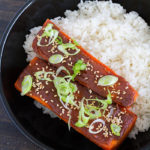 Miso Glazed Carrots with Rice