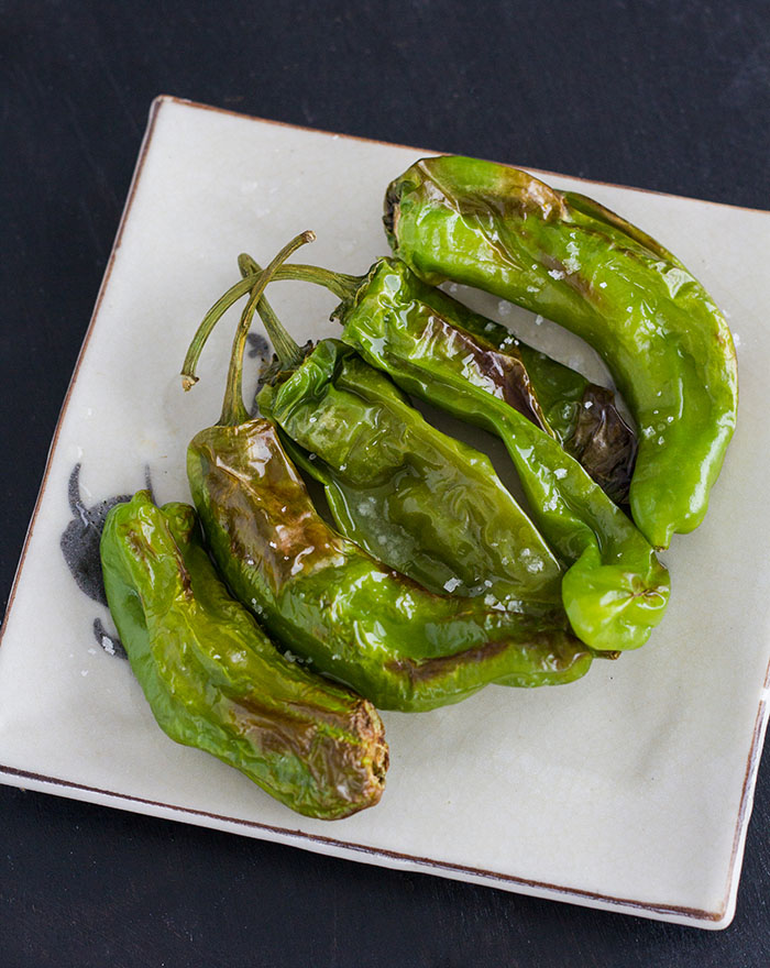 Air-fried Charred Shishito Peppers