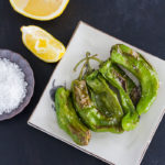 Charred Shishito Peppers