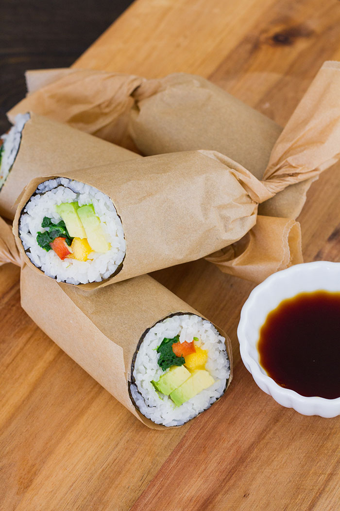 Popeye Sushi Burrito