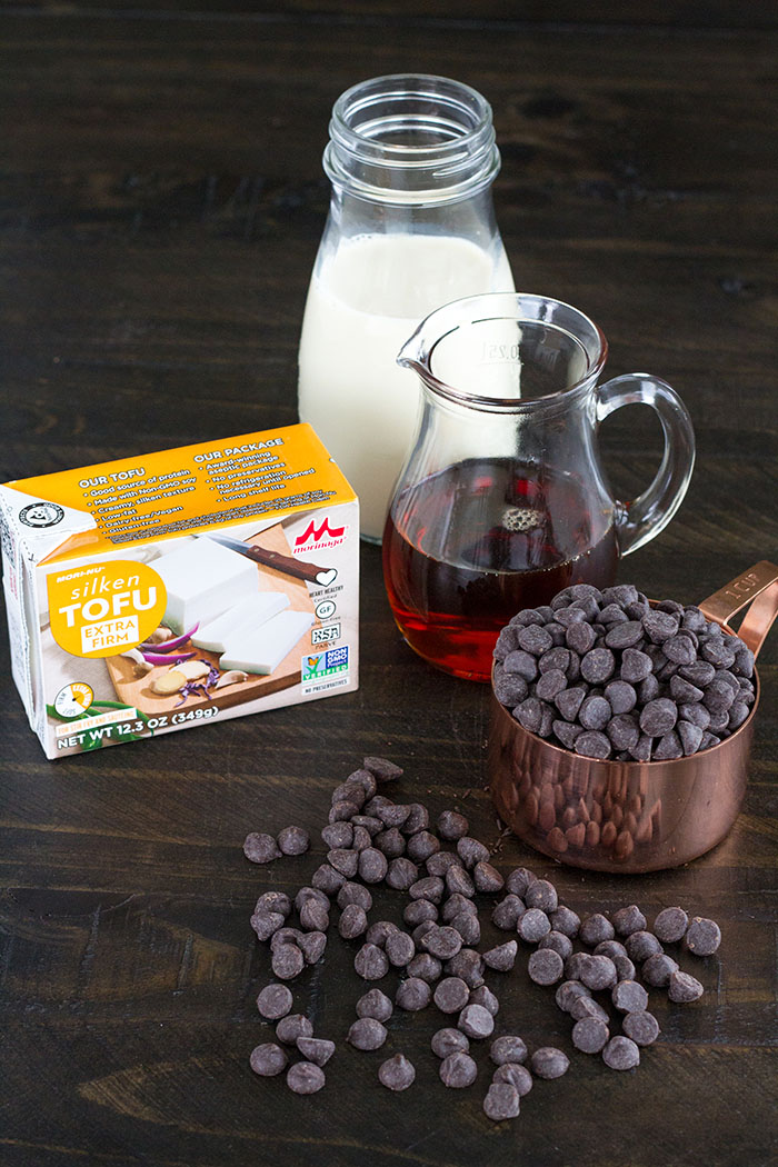 Ingredients for Chocolate Truffle Pie Filling
