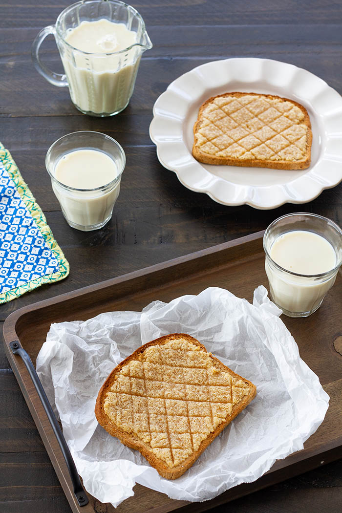 Melon Pan Toast