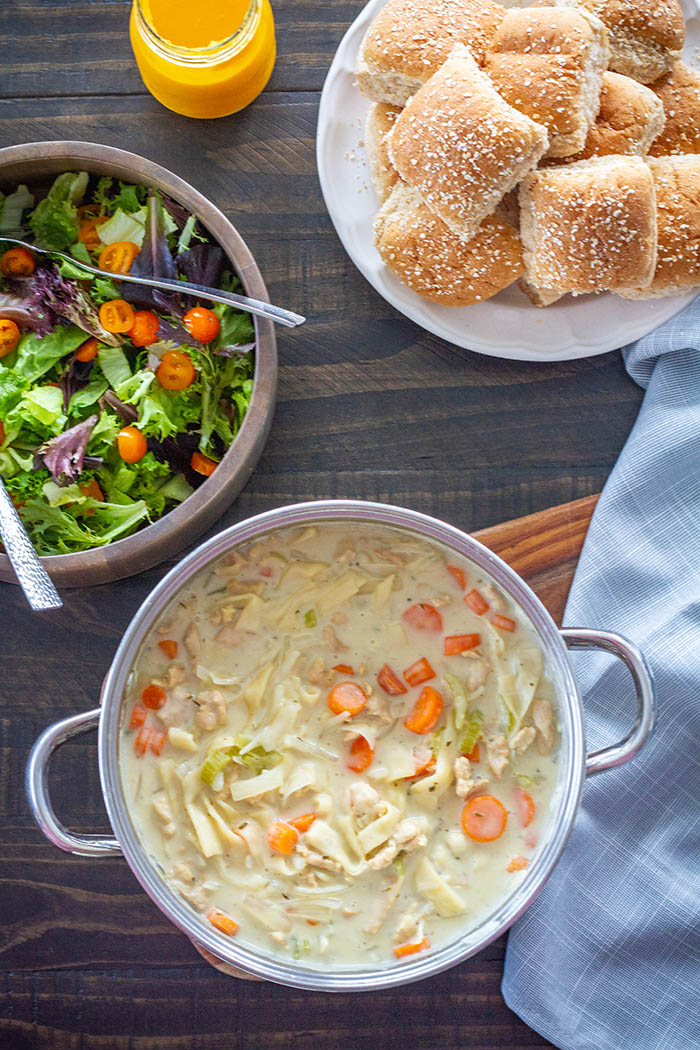 Vegan Chicken Noodle Soup - Labeless Nutrition