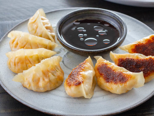 gyoza1105 Ajinomoto Vegetable Gyoza 12P - 8.92oz