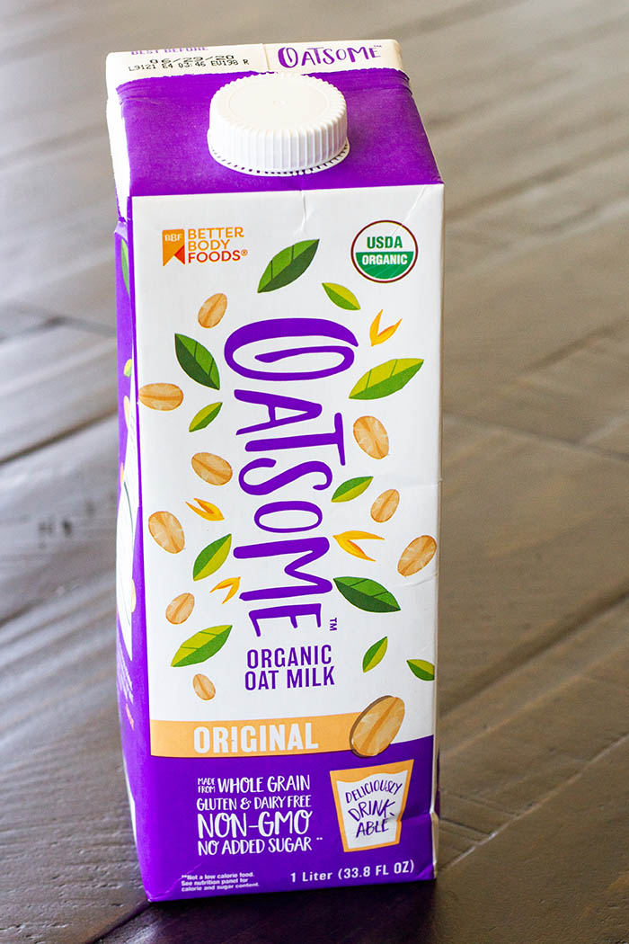 Better Body Foods Oatsome Organic Oat Milk