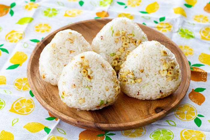 Charred Corn Onigiri