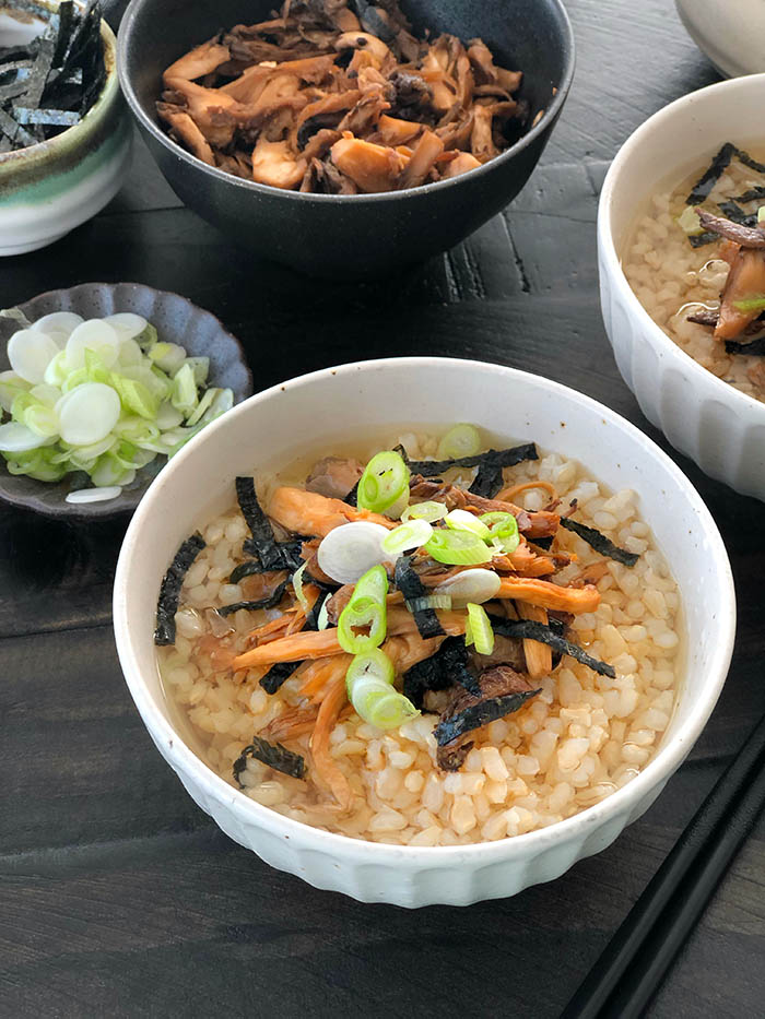 Mushroom Ochazuke