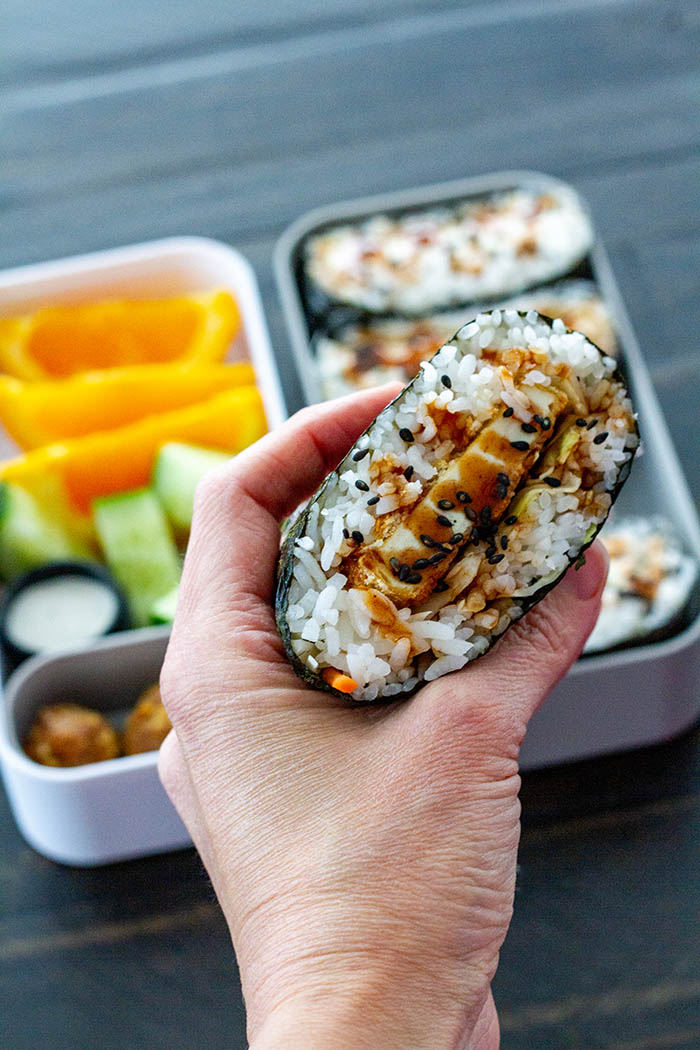 Tofu Katsu Onigirazu