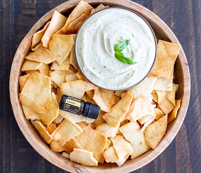 Post image for Lemon Basil White Bean Dip