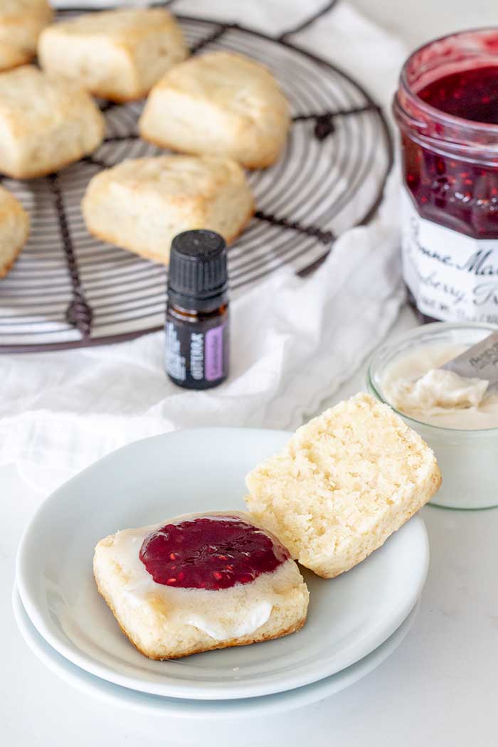 Lavender Scones